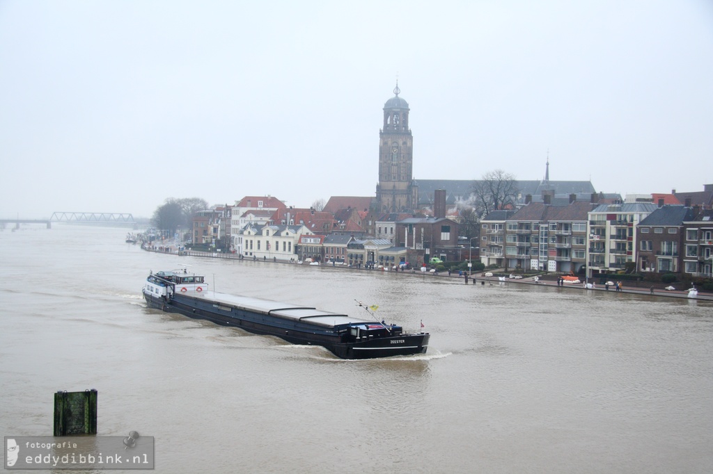 2011-01-13 Hoog water, Deventer 010